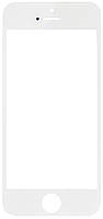 Стекло корпуса iPhone 5S/SE белое с рамкой с OCA-пленкой
