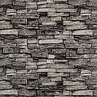 Самоклеюча 3D панель 700x770x3мм Графітовий (59-3) SW-00001481