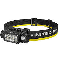 Фонарь налобный Nitecore HC65 UHE (8 x NiteLab UHE LED, 2000 люмен, 11 режимов, 18650, USB Type-C)