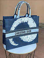 Жіноча сумочка Dior Шоппер синій