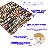 Панель стінова 3D 700*770*6mm MIX (D) SW-00001799, фото 2