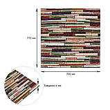 Панель стінова 3D 700*770*6mm MIX (D) SW-00001799, фото 3