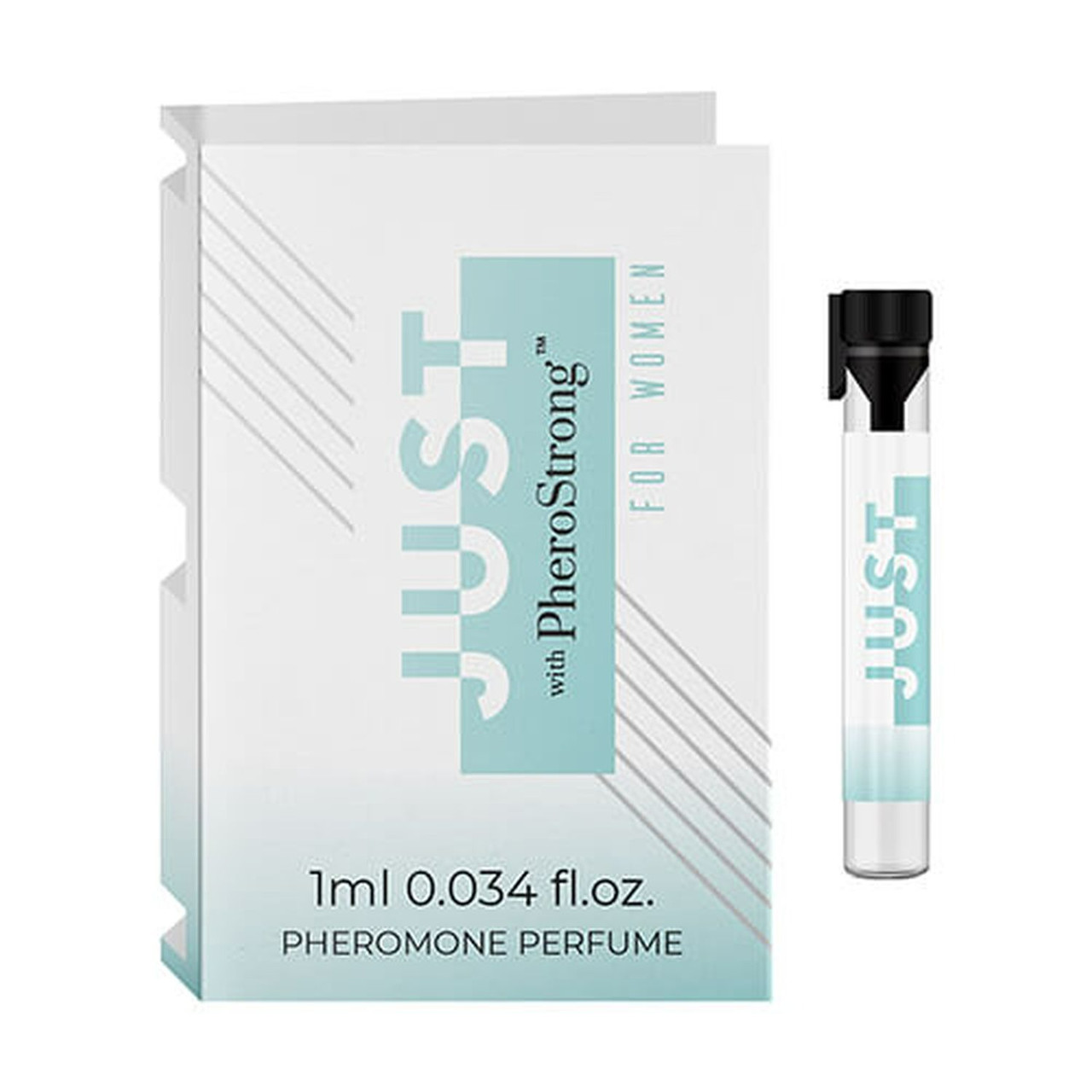 Тестер Духи з феромонами для жінок Just with PheroStrong 1 ml 18+, фото 1