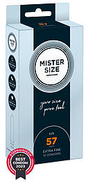 Презервативи Mister Size 57 Pure Feel 10 шт.