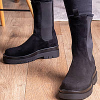 Ботинки женские Fashion Sid 2462 37 размер 24 см Черный l