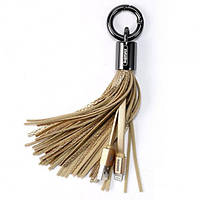 Кабель Lightning 0.15 m gold Tassel Ring RC-053i Remax 303605 l