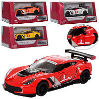 Машинка инертная Kinsmart Corvette C7R Race Car KT5397W d