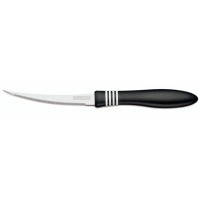 Нож Tramontina COR & COR для томатов, 127 мм, 2 шт, чёрная ручка d