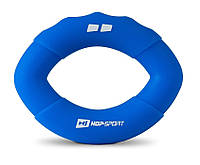 Эспандер силиконовый овальный 18,1 кг Hop-Sport HS-S018OG синий p