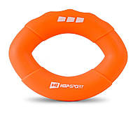 Эспандер силиконовый овальный 22,6 кг Hop-Sport HS-S022OG оранжевый p