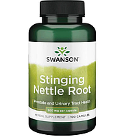 Крапива двудомная Корень, Stinging Nettle Root від Swanson, 500 мг, 100 капсул