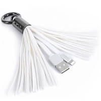 Lightning кабель Tassel Ring RC-053 0.15m white Remax 303602 p