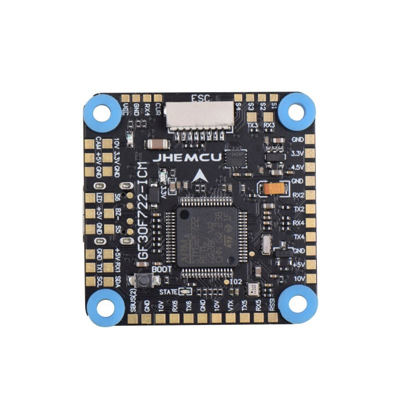 Політний контролер FC JHEMCU GF30F722 ICM F722 30x30, для FPV дронів
