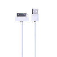 USB кабель Light iPhone 4/4s 30pin 1м white Remax 300803 p
