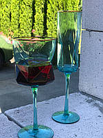 Бокал для вина OLens Голубая Геометрия OLGS1002-1 310 мл p