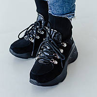Ботинки женские зимние Fashion Zlata 3335 38 размер 24,5 см Черный p