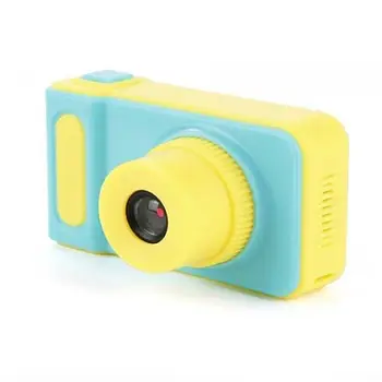 Цифровий дитячий фотоапарат Baby Camera T1 V7 1.3 Мп Синьо-жовтий Камера з міцним корпусом