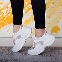 Кросівки жіночі Fashion Qihai 2609 37 розмір 24 ​​см Білий p