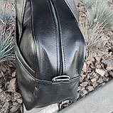 Сумка чоловіча - жіноча / сумка для фітнесу / Дорожня сумка. Модель №1658. HE-574 Колір чорний, фото 5