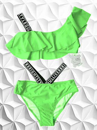 Купальник подростковый Fuba Амстердам 2125 салат (В НАЛИЧИИ ТОЛЬКО 34 36 38 40 42 УКР р-ры), фото 1