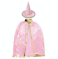 Маскарадний костюм Чарівник 5314 рожевий p