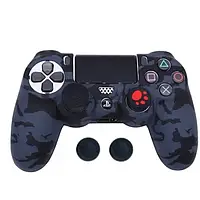 Накладки для геймпада Infinity Anti-slip PlayStation 4 DualSense PS4 Gray Camo