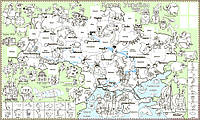 Обои-раскраски Карта Украины (с наклейками) 60*100C-100012 p