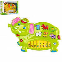 Піаніно дитяче Limo Toy Слонік FT-0012 30 см p