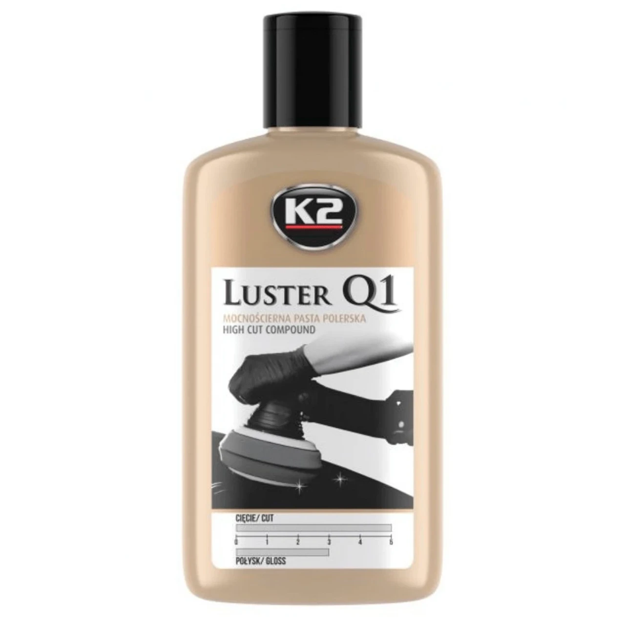 Паста для полірування кузова K2 Luster Q1 біла 250 г (L1200N)