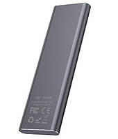 Внешний накопитель SSD Type-C HOCO UD7 512GB usb металл серый