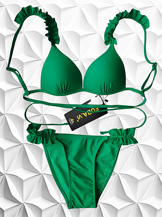 Купальник Fuba Эрика 72101 зеленый(В НАЛИЧИИ ТОЛЬКО 42 44 46 48 50 УКР р-ры), фото 1