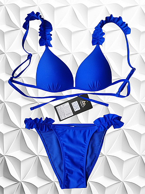 Купальник Fuba Эрика 72101 электрик(В НАЛИЧИИ ТОЛЬКО 42 44 46 48 50 УКР р-ры), фото 2