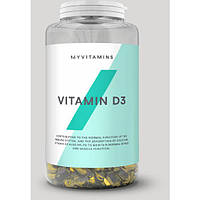 Витамин D для спорта MyProtein Vitamin D3 180 Caps UM, код: 7634096
