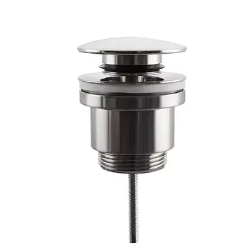 Донний клапан Frap F62-5, автомат, 1 1/4", сатин