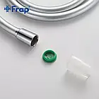 Душовий шланг GAPPO G47, полімер, 1500 мм, сріблястий, фото 2