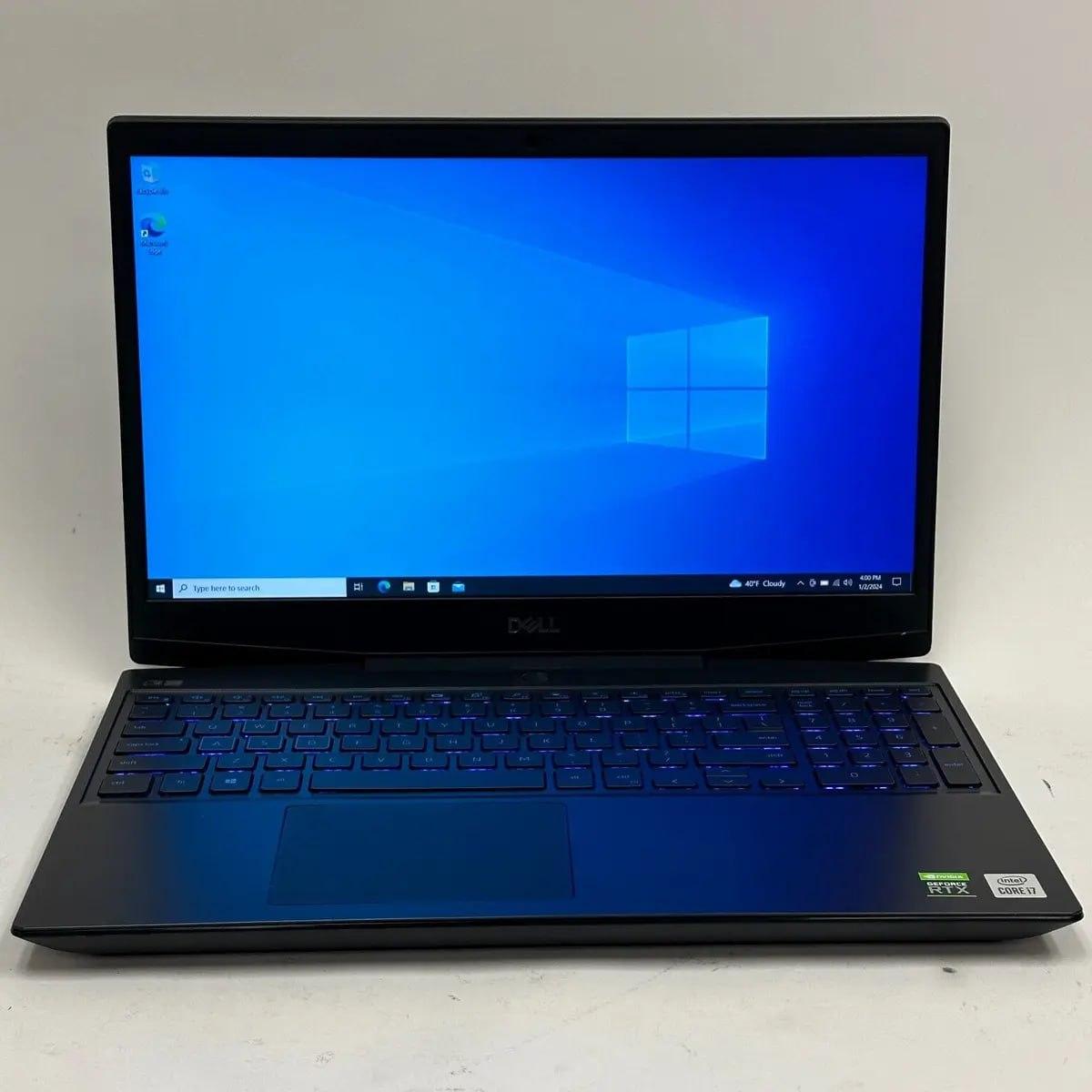 Ноутбук Dell G5 5500 15.6"  i7-10750H 2.60GHz 16GB RAM 512GB NVMe RTX 2060 Б/В