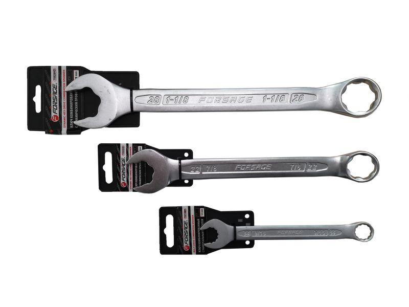 Ключ комбінований з динамічним профілем 22мм на пластиковому тримачі