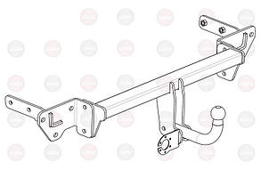 Фаркоп Fiat Tipo (сідан 2016-) (Фаркоп Фіат Тісто) VasTol