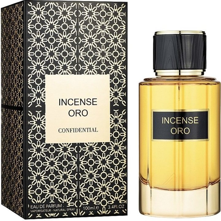 Парфумована вода Fragrance World Incense Oro для чоловіків — edp 100 ml