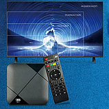 Ігрова ТВ приставка для дому M8 MINI з джойстиками консоль для телевізора з вбудованим емулятором, фото 4