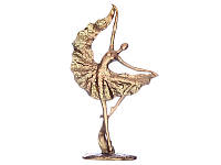 Фігурка декоративна Lefard Балерина 192-028 10х26х45 см бронзова o