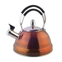 Чайник со свистком Fissman Cairo KT-5910-23 2.3 л коричневый o