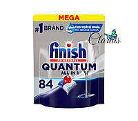 Таблетки / капсули для посудомийки Finish Quantum All in one 84шт.