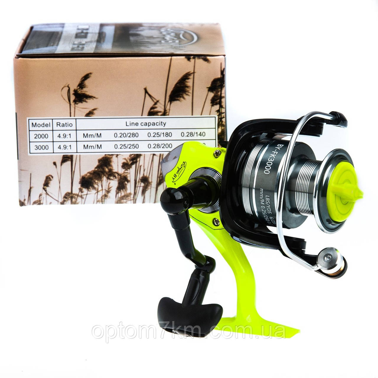 Котушка BoyaBy FK-3000 6+1bb, фото 1