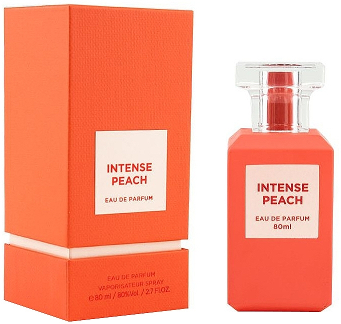 Парфумована вода Fragrance world Intense Peach для жінок — edp 80 ml, фото 1