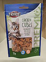 Ласощі для котів Trixie курячі квадратики 50 г, TX-42706