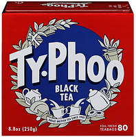 Черный английский чай в пакетиках Ty-Phoo One Cup, Великобритания, 80 пакетов