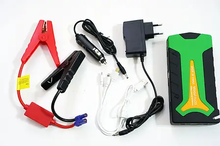 Пускозарядний пристрій JUMPSTARTER H25 (99800 mAh) (1000/1500A) PUMP. з компресором, фото 1
