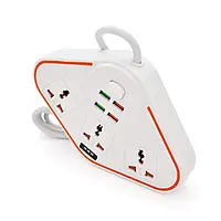 Сетевой фильтр-удлинитель Anti-Static BKL-07 Power Socket 3-разъема и 4-USB, Удлинитель с USB