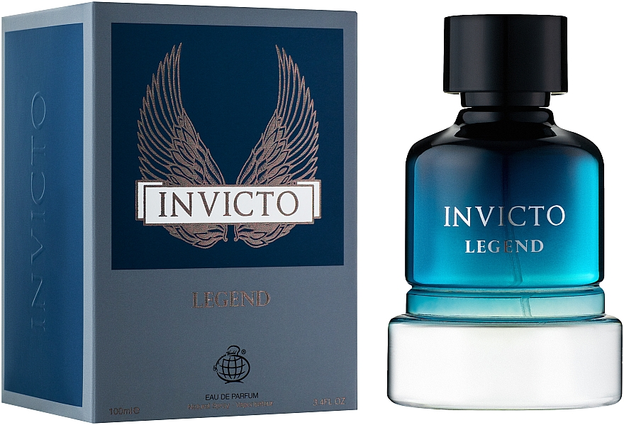 Парфумована вода Fragrance World Invicto Legend для чоловіків — edp 100 ml